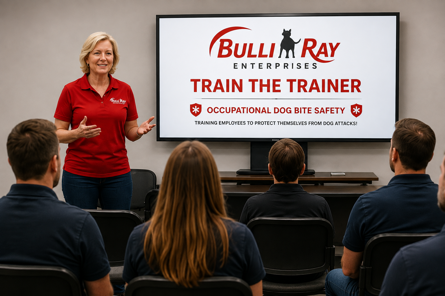 Corporate Dog Safety Training Session